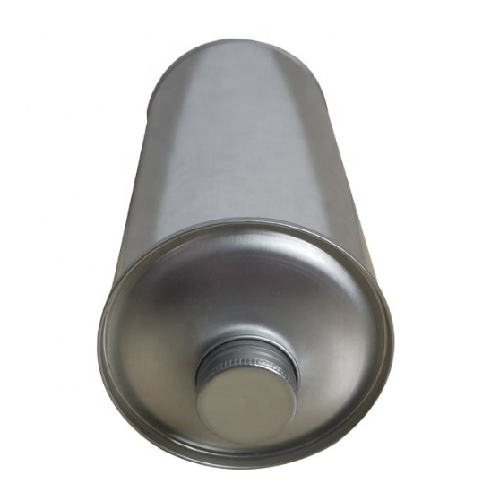Round Engine Oil Tin Can 1L With Screw Cap No Coating Inside