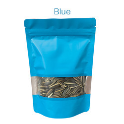 Customized Logo Factory Price Stand Up Pouch With Ziplock Window For Snack