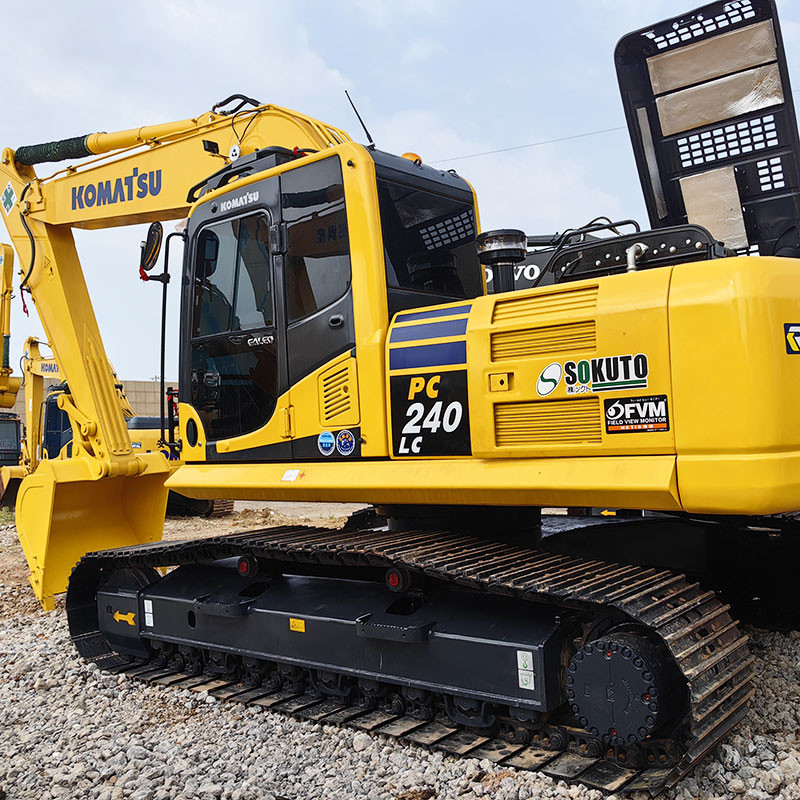 Second Hand Komatsu Pc240-8 Crawler Construction Excavator 24 Ton Original