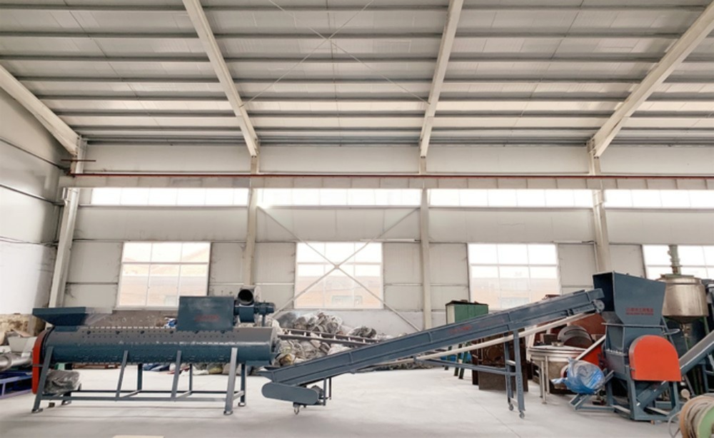 Automatic PET Bottle Washing Line Label Remover Recycling Machines