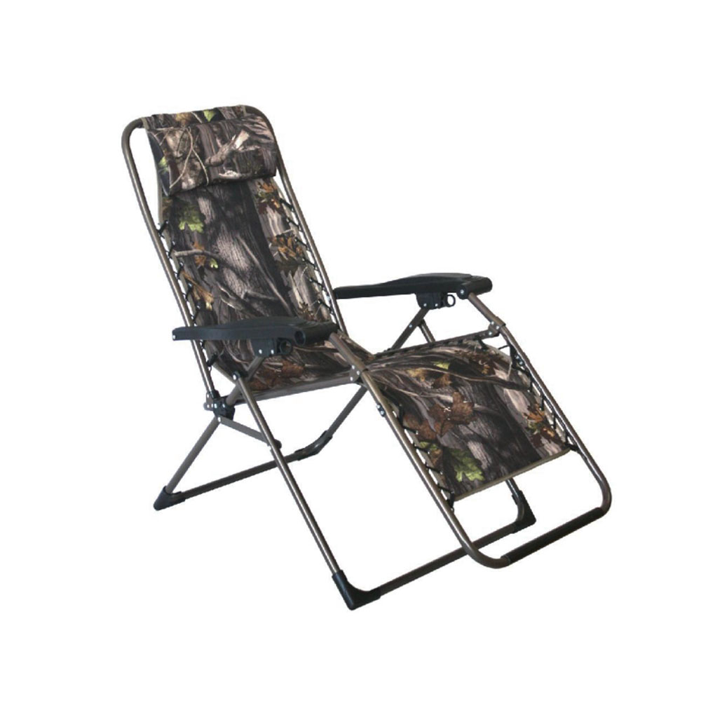Foldable Fabric Camping Chair With Footrest Leg Rest for Outdoor Portable Big Camping