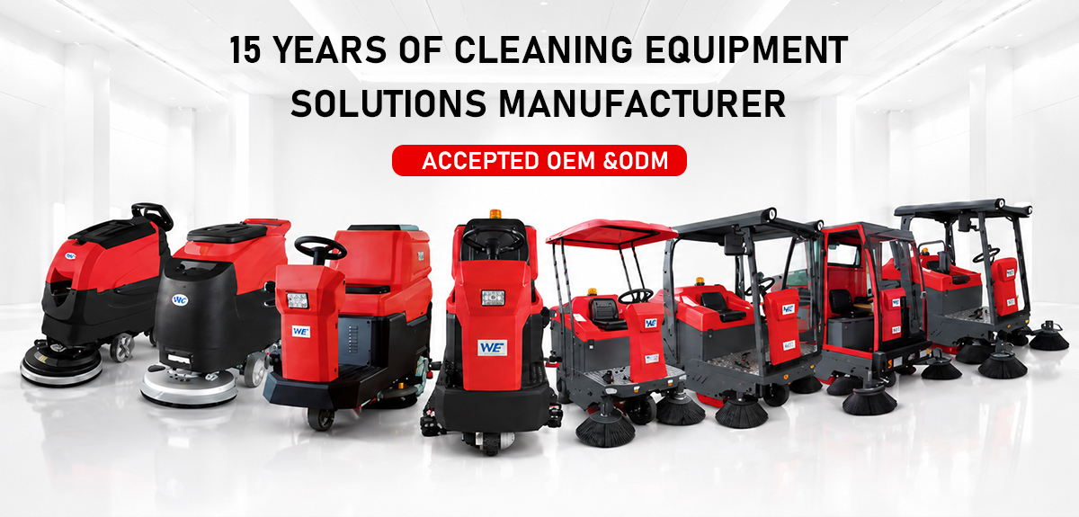 K1 commercial walk-behind floor scrubber