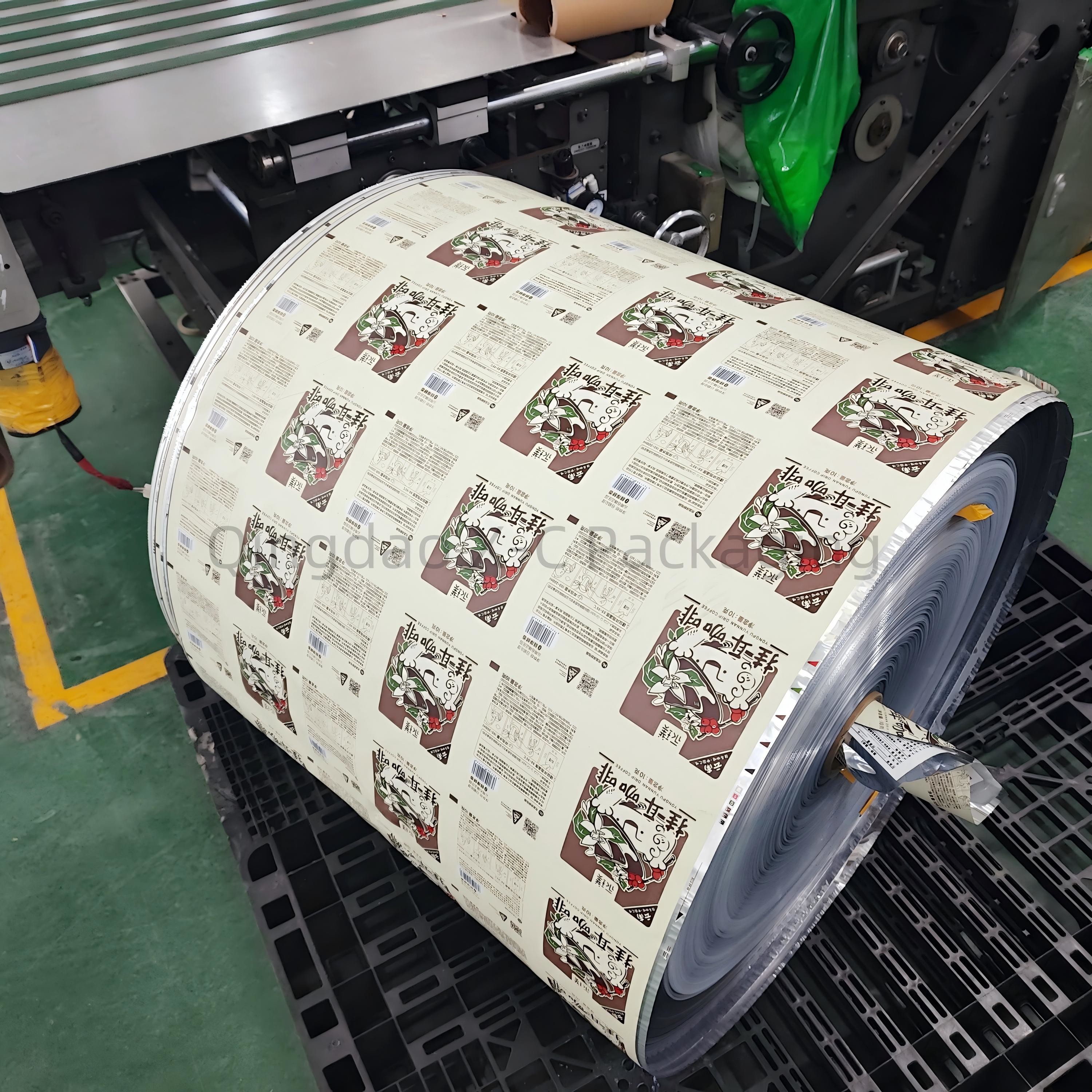 Self Adhesive Laminating Film Food Package Film Tear Resistant Water Resistant