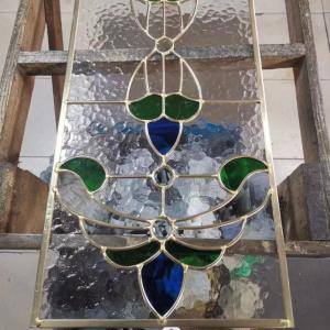 China Customized Handmade Stained Glass Partition For Kitchen Living Room Restaurant Hotel on sale