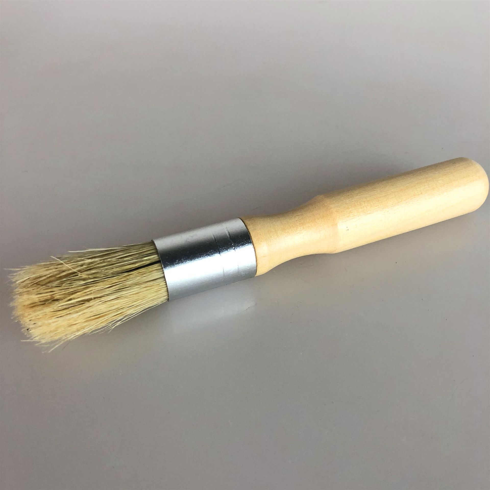 Home Kitchen Wooden Coffee Machine Cleaning Brush with Long Handle and Measuring Spoon