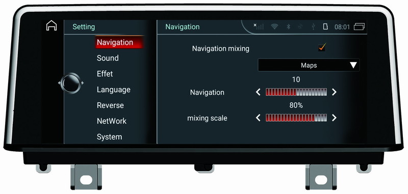 Ouchuangbo car stereo system for X5 F15 X5M F85 X6 F16 X6M F86 support BT MP3 mirror link android 8.0 OS 4+32