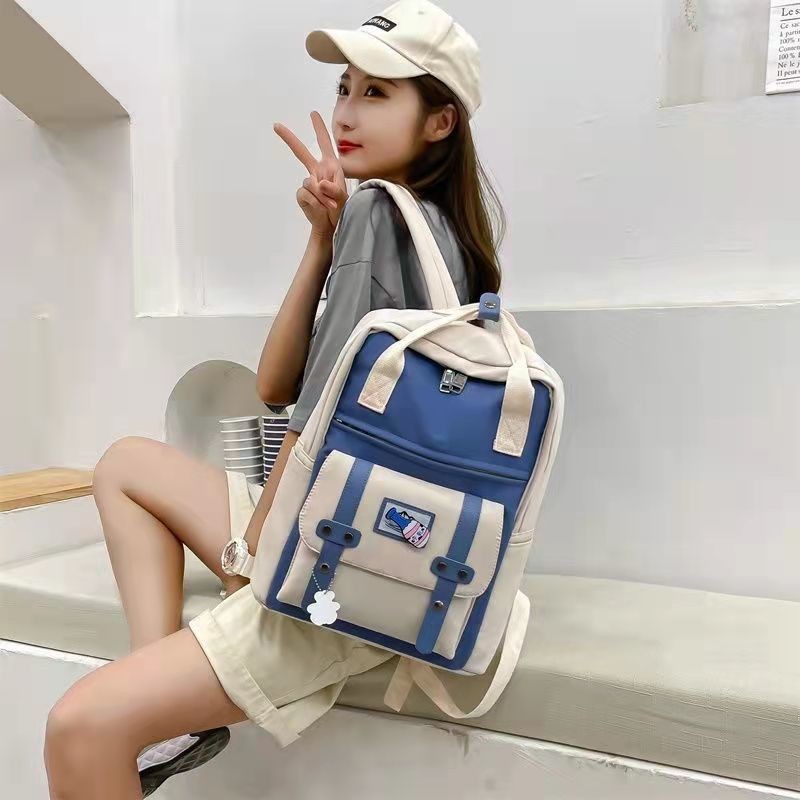 Oxford Textile Middle School Student Bag Large Capacity