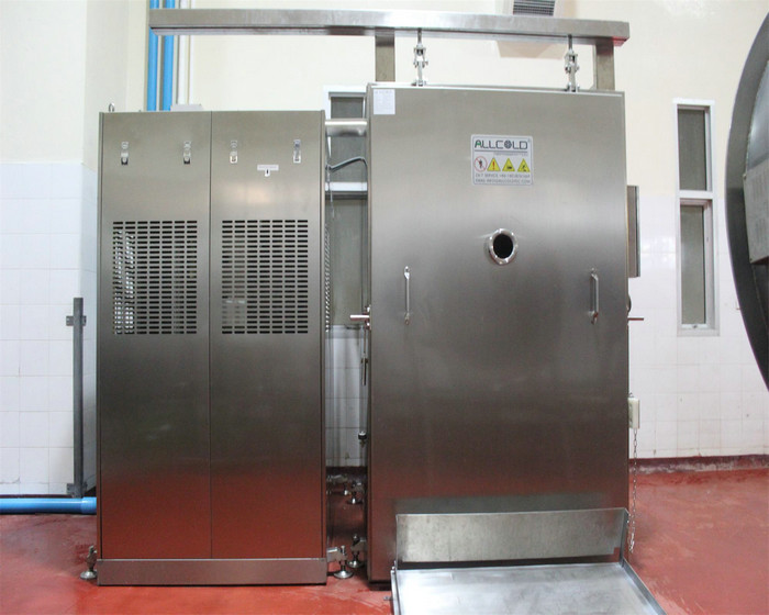 16.5KW 3P PLC Control R404A Bread Vacuum Cooler