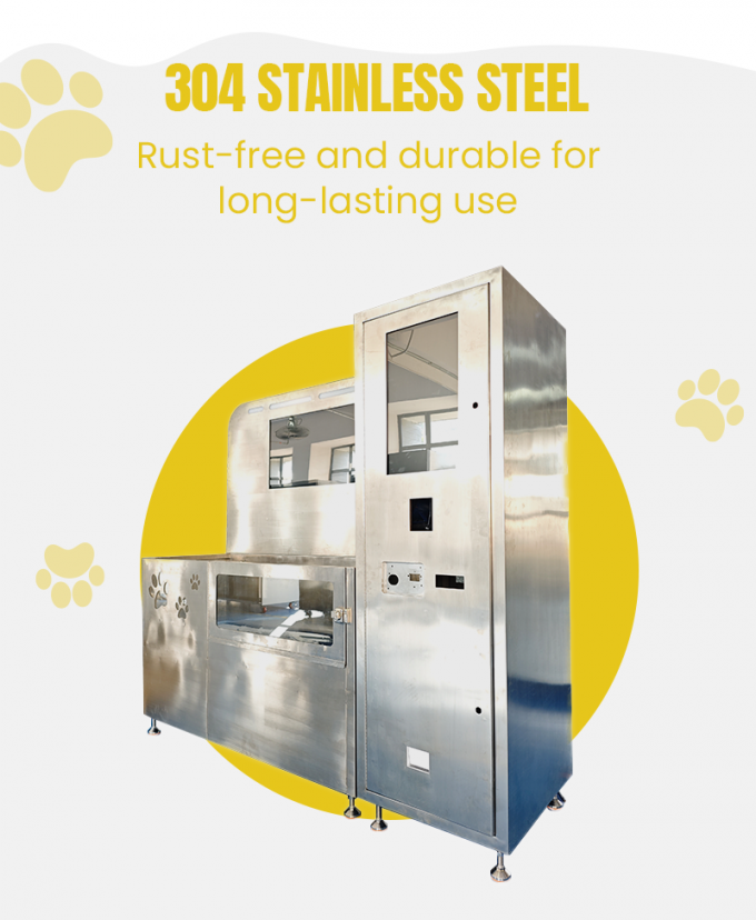 Self Service Dog Wash Machine for Parks, Communities & Commercial Locations
