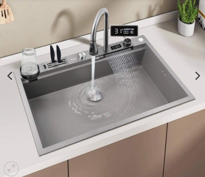 21cm Bowl Depth Apron Stainless Steel Kitchen Sink 3.5 Inch Drain Opening for Performance