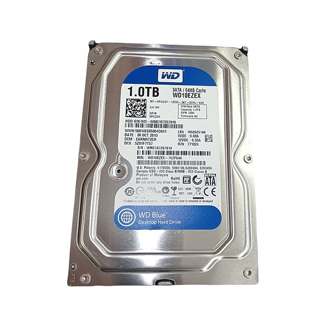 ATM Machine Parts High Quality 1 TB HDD For Desktop WD 1tb Hard Disk NP00016