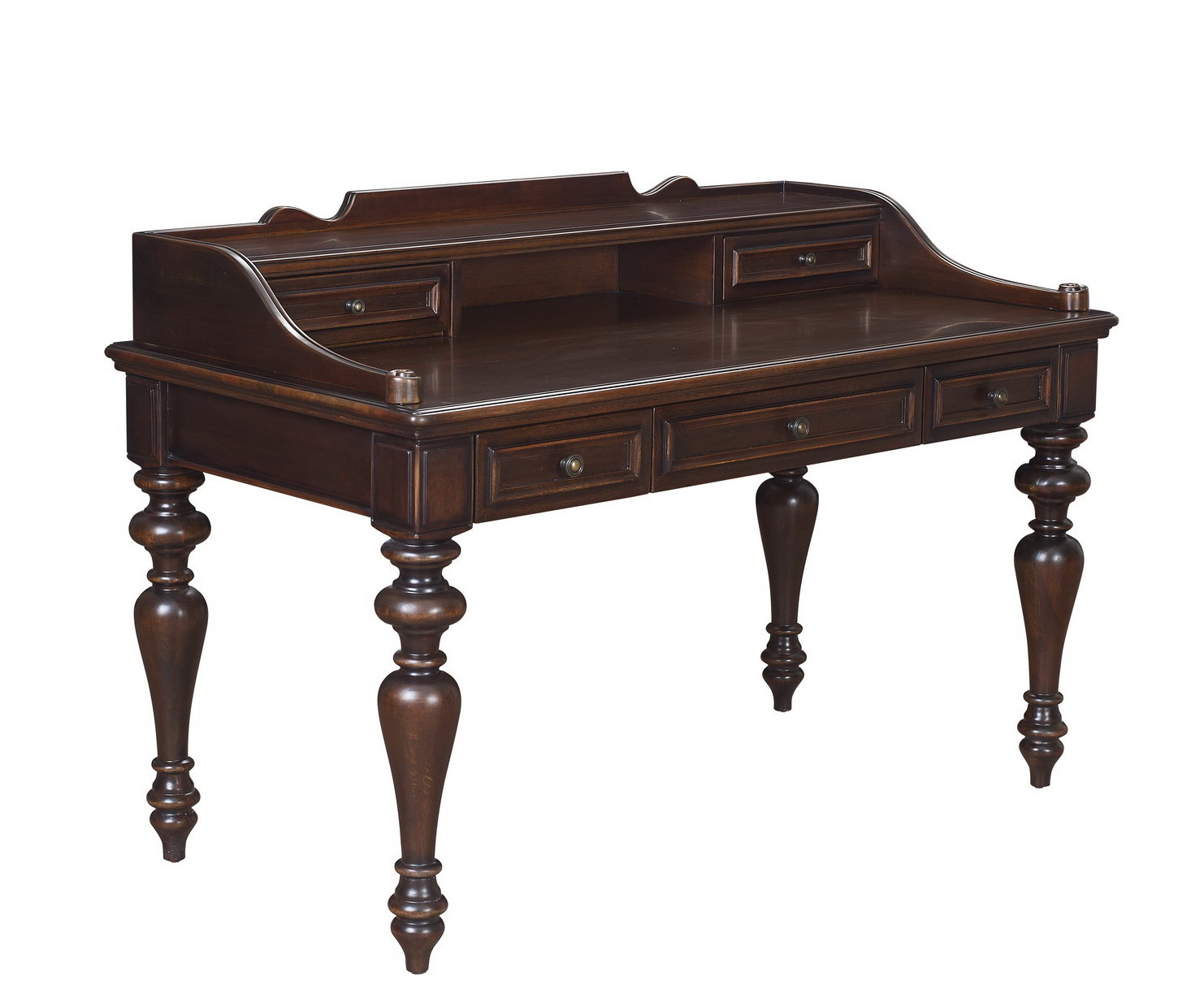 Home Office Study room furniture Wooden Reading Writing desk Computer table with Storage cabinet and Bookshelf cabinet