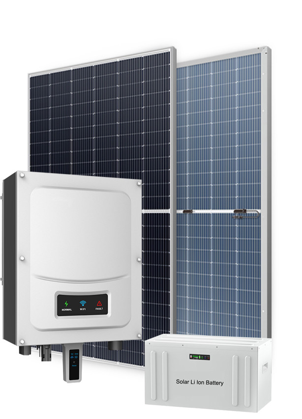 CEC 240V 100KW On Grid Off Grid Hybrid Solar System