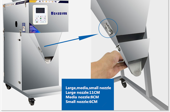 Semi Automatic Powder Weighing And Filling Machine For Tea Granules