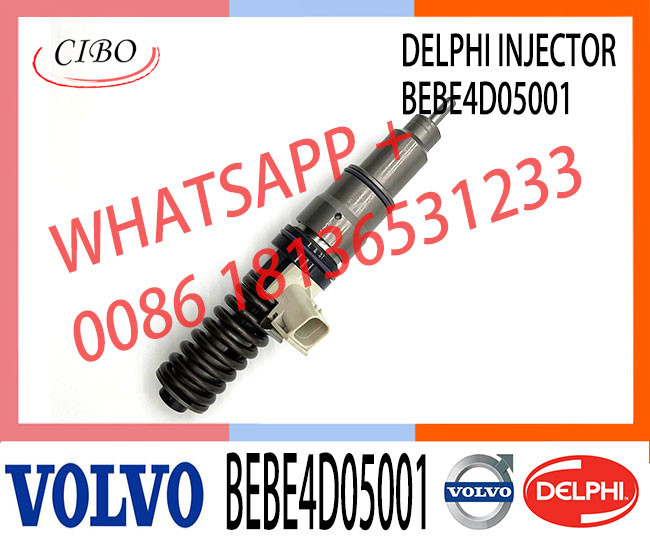4 Pin Excavator engine parts BEBE4D05001 BEBE4D17001 Diesel Fuel Injector 16650-00Z1B for VOL NISSAN 12 LITRE