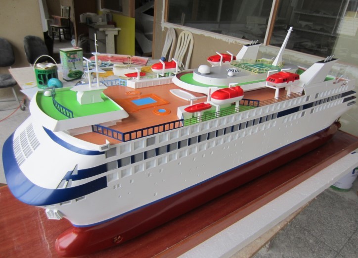 Asia Star Cruise Ship Models , Large Model Ships For Teaching Model