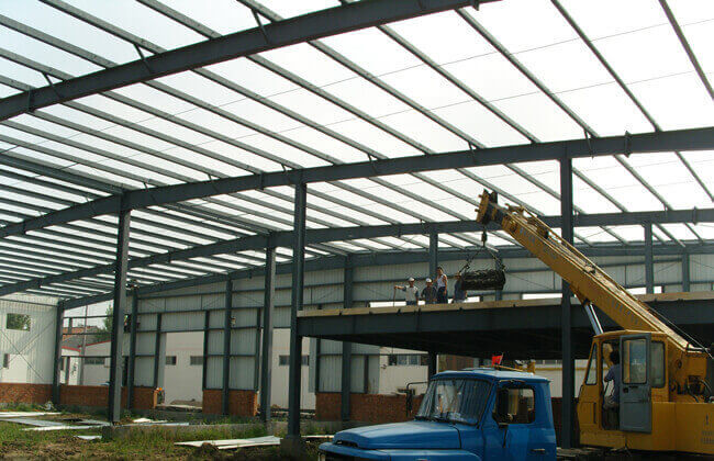 prefab steel workshop 