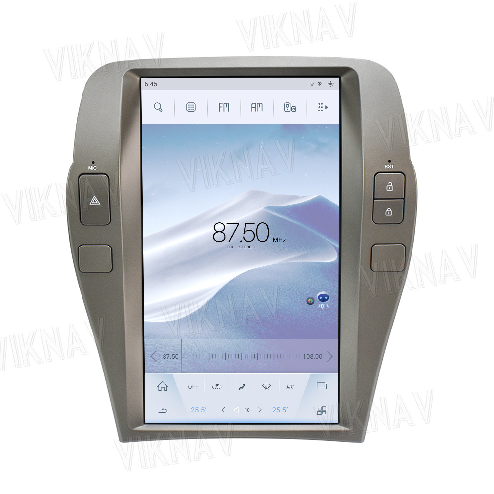 Multimedia 2 DIN Android Car Head Unit For Chevron Camaro 2010 - 2015