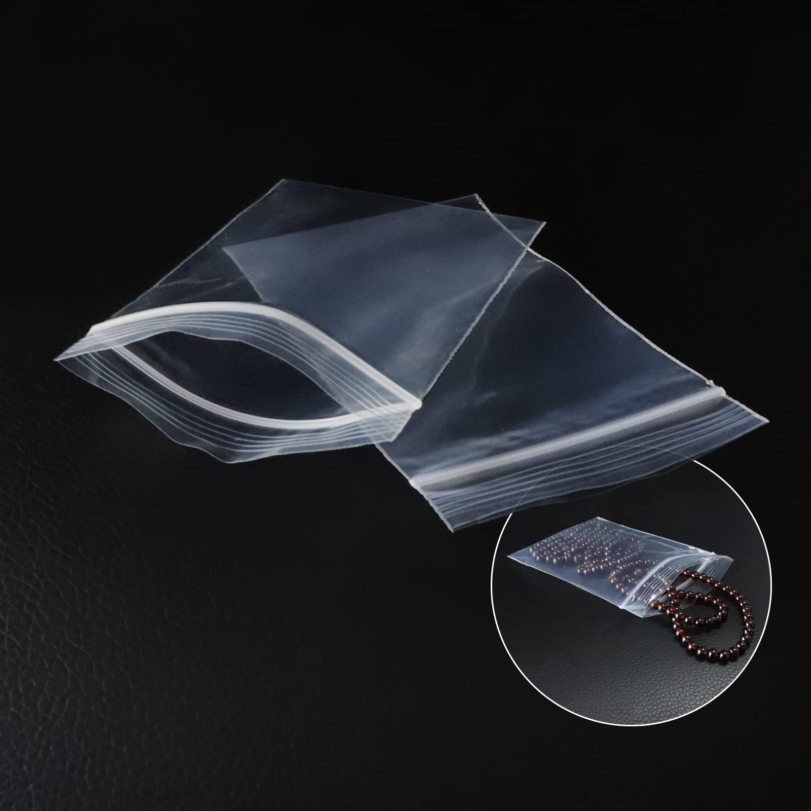 Custom Logo Compostable Zipper Bag Transparent Plastic Packaging for Easy Open Polybag