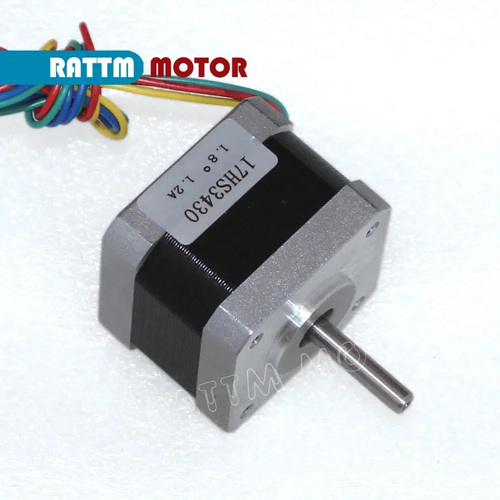 17HS3430 Nema17 42 CNC Stepper Motor 34mm 1.2A 34mm /38 Oz In For 3D Printer