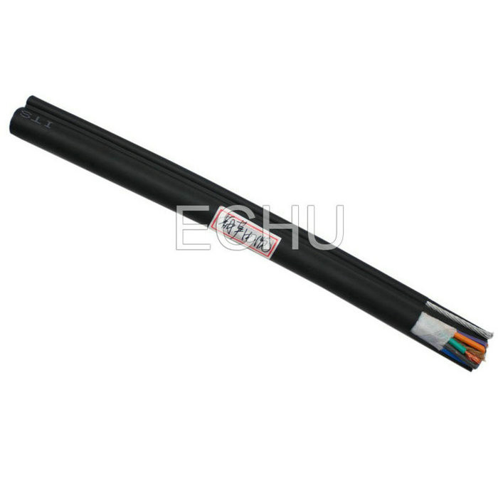 Round Pendant Control Cable with 2 Steels For Crane and Lifter Round Pendant Cable 16C*1.5