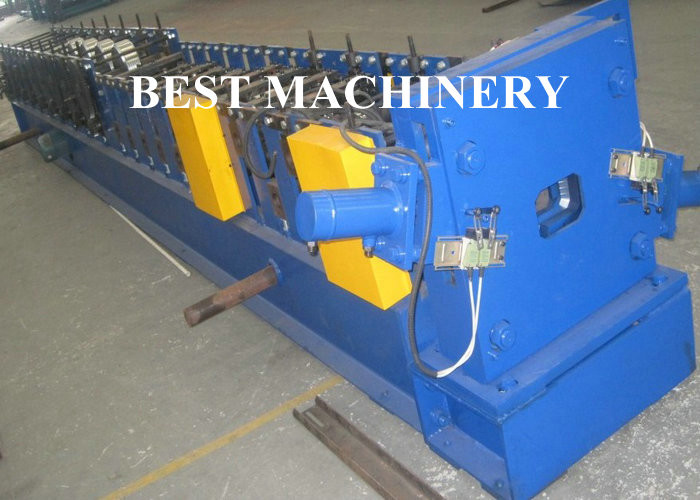PLC Control Cold Roll Forming Machine For Square & Round Downspout Drain Pipe