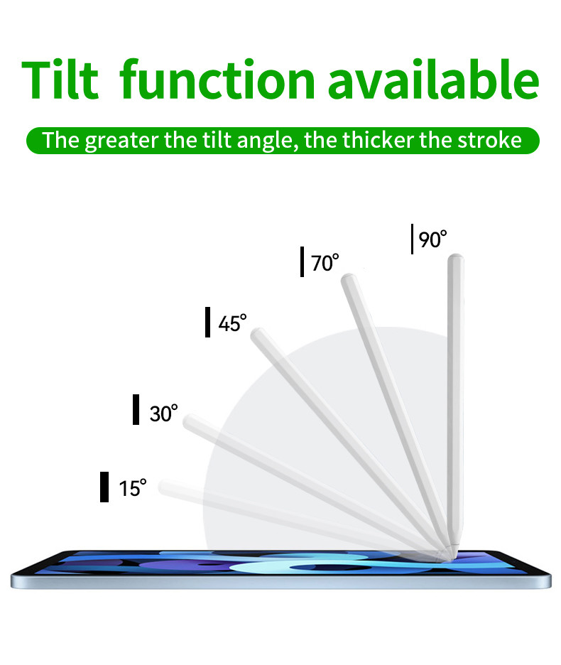 Silver 14.5cm Tablet Stylus Pen Compatible With Android / IOS / Windows