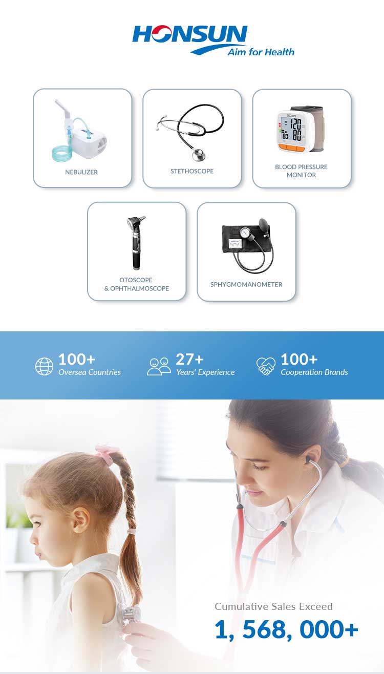 Surgical Diagnostics Stethoscope Kits With Nylon Bag For Medical Student