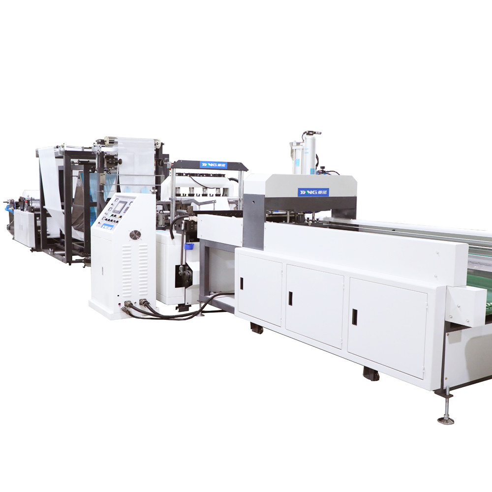 220V Shopping Non Woven Bag Making Machine Heat Sealing Heat Cutting