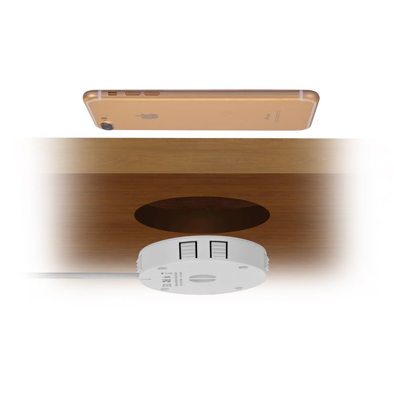 10W Hidden Embedded Wireless Charger Charging Spot For Smartphone