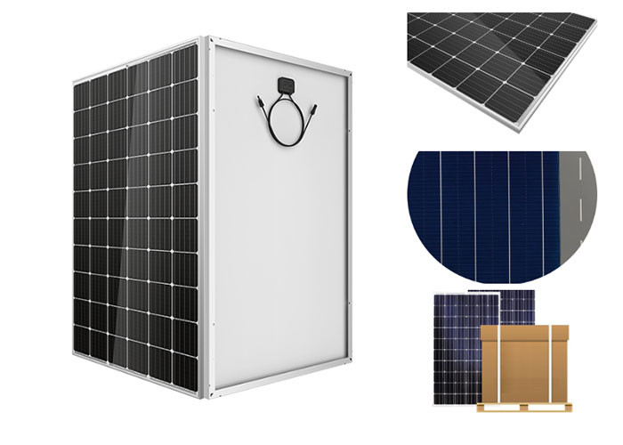 80w - 100w Power Monocrystalline Silicon Solar Panel Home Use