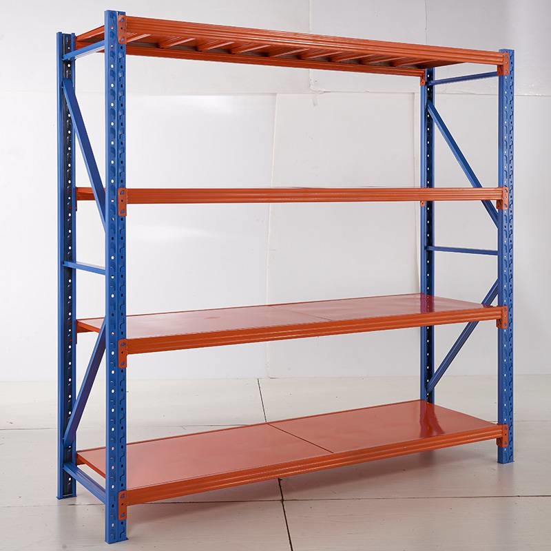 0.1T Light Duty Shelving Warehouse Q235B White Long Span Shelving