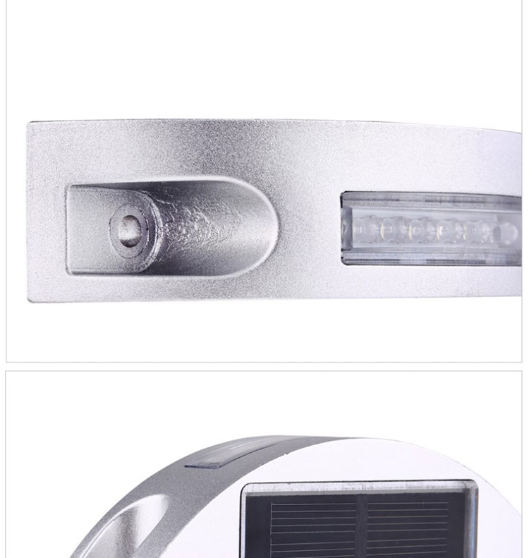 Solar Aluminum Reflective Semicircle Road Stud for Increased Road Safety Measures