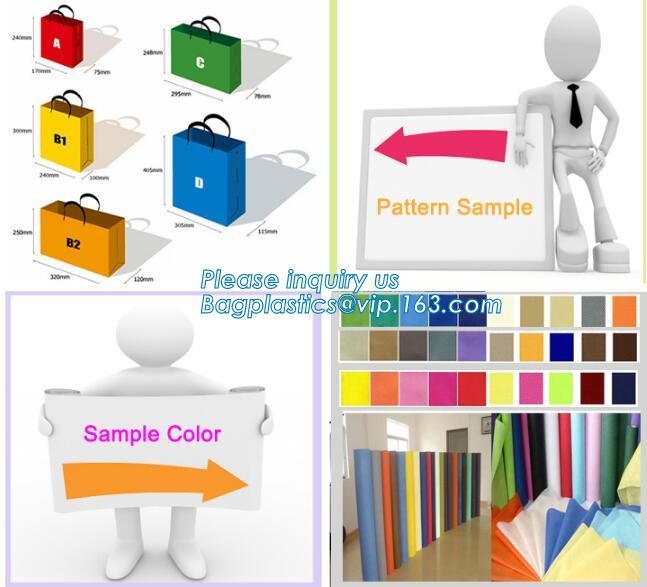 Clothes paper carrier bag for packing,Luxury cooler cotton draw string leather canvas messenger bag,Shopping Bag with Tw