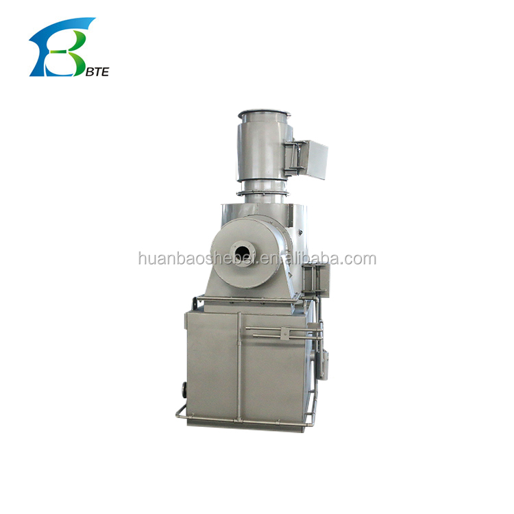 Pyrolysis Plant Rubbish Incinerator With Smokeless Burning Function 1000 Kg