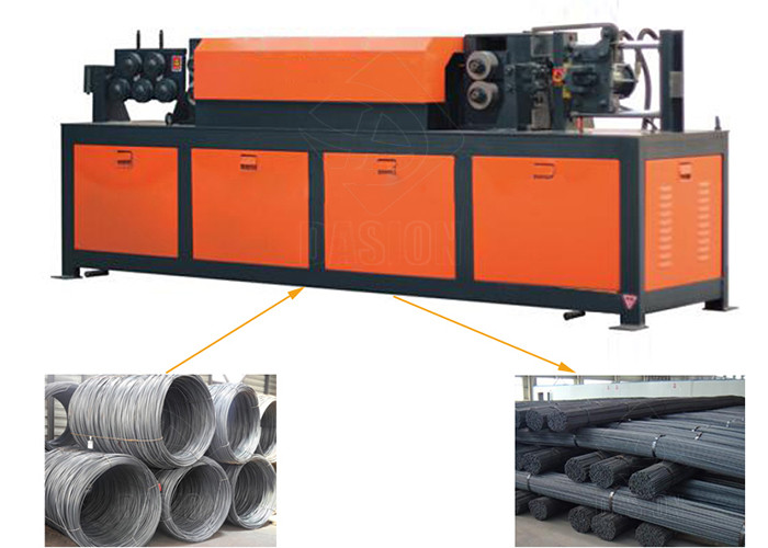 rebar straightening and cutting machine/
