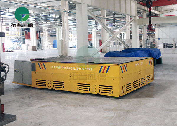 15 Ton Multidirectional Battery Powered Trolley For Internal Material Handling