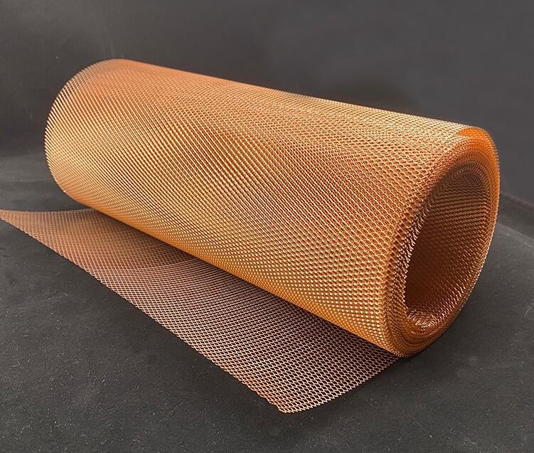Micro Expanded Copper Mesh For Aircraft Lightning Defense