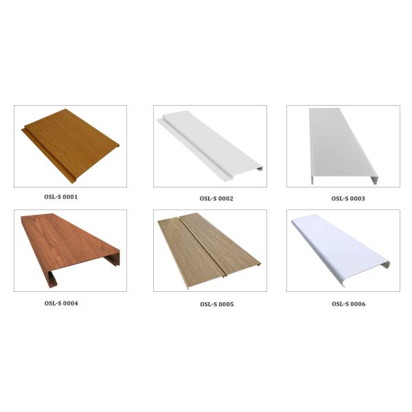 Stripwidth 50mm to 300mm aluminum strip ceiling customizable production requirement as you require ideal for commercial and residential projects