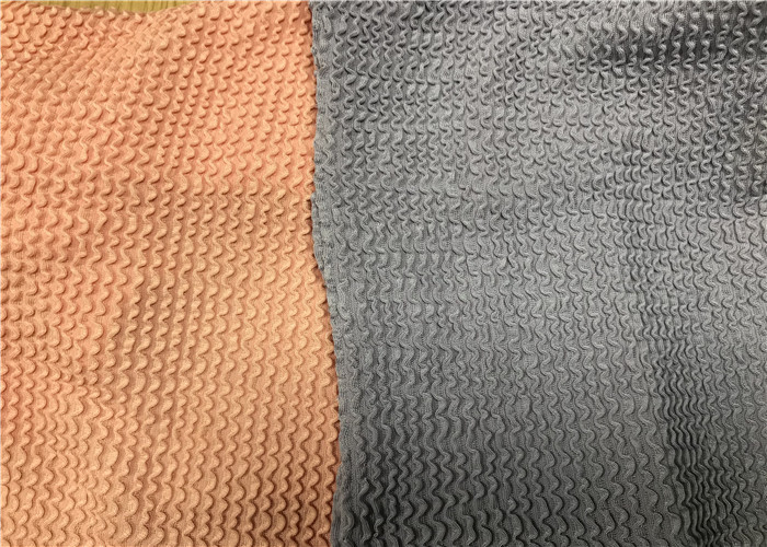 Illustrated Nature Stretch Polyester Fabric , Full Matte Organic Polyester Fabric