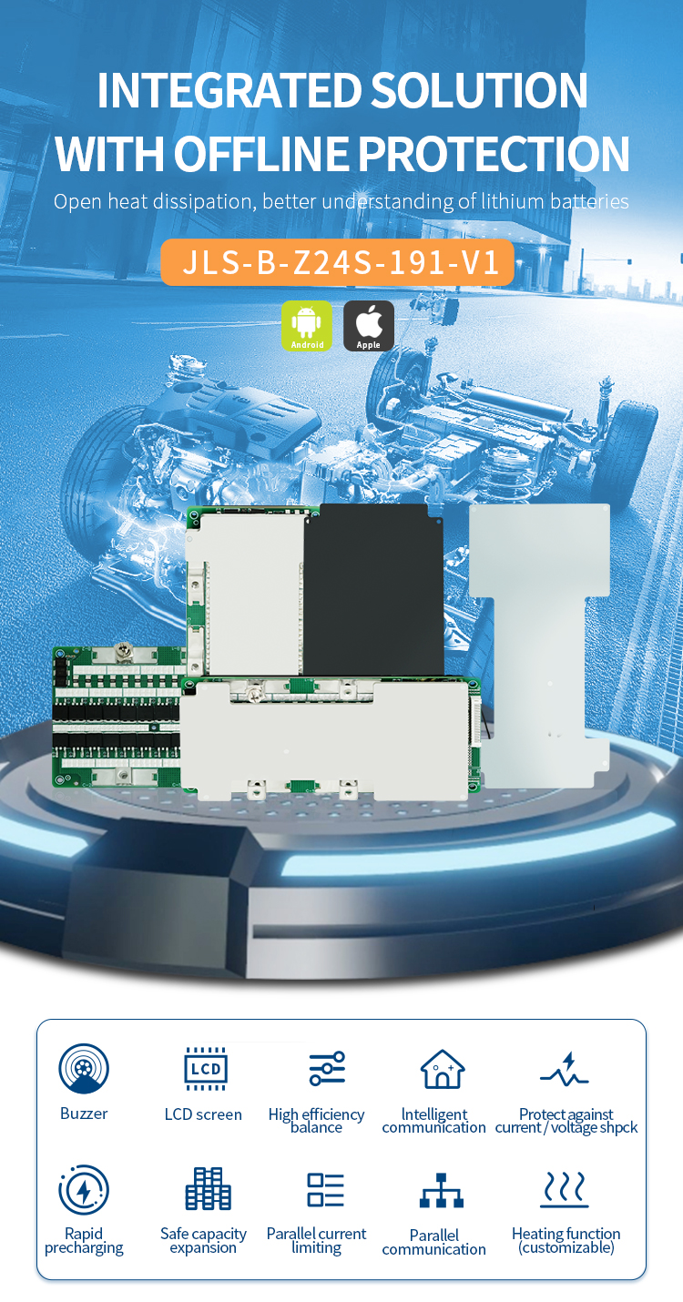 Custom 24s 72volt 50a Ion Bms For Electric Car , Pcm Pcb Bms Protection Circuit Board