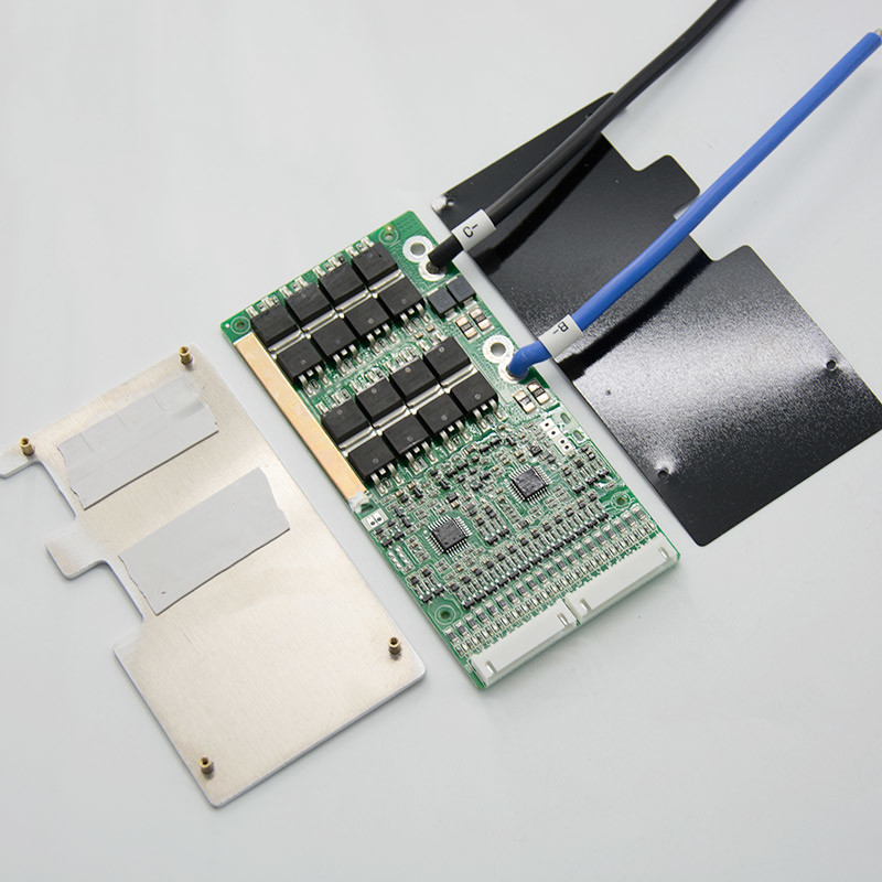 30A Li Ion BMS 17S 60V PCB with Temperature Control NTC CE FCC certificate