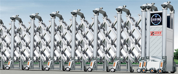 Automatic Retractable Folding Collapsible Gate School Main Gate Driveway