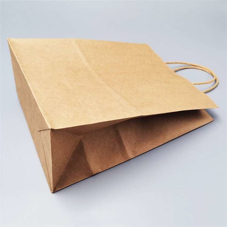 Custom Unique Colour Printing Kraft Paper Shopping Bags Commercial