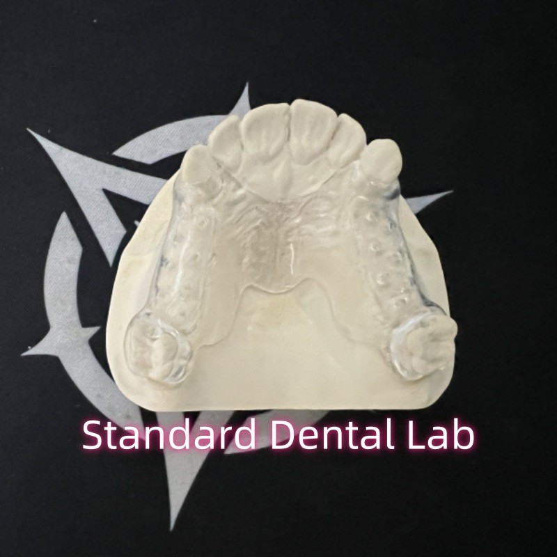 Removable Cast Clear Framework Partial Easy To Clean And Take Off