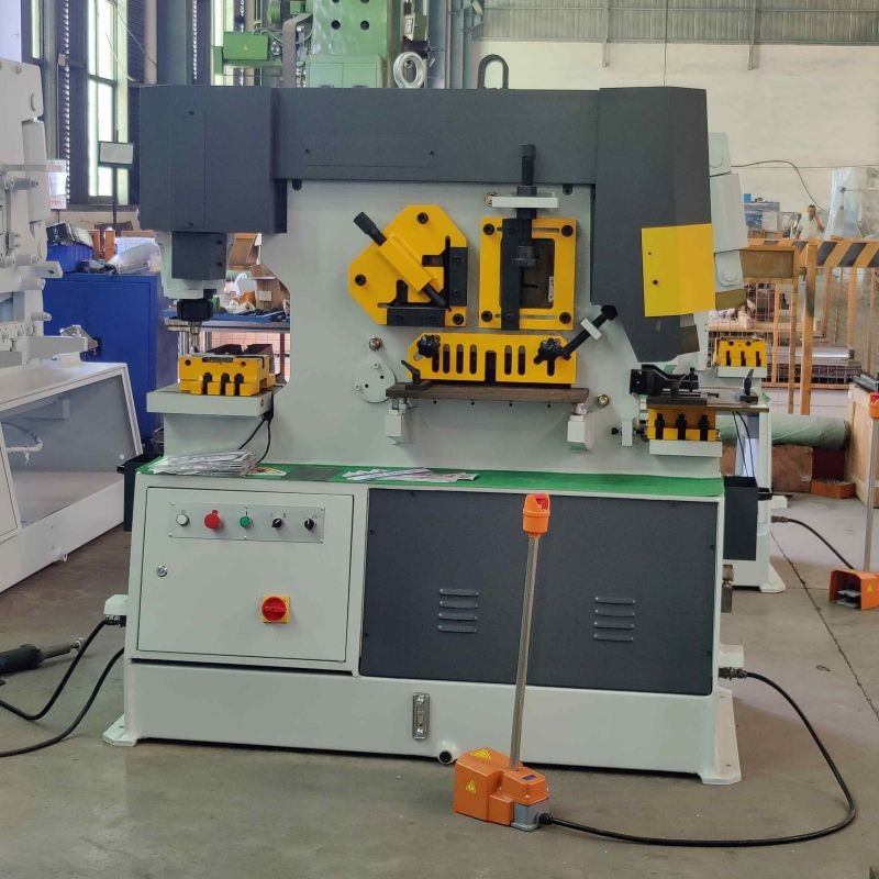 Q35Y-20 Ironworker Heavy Duty Combined Punching And Shearing Machine 22mm Thickness