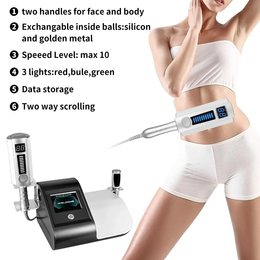 Endo Therapy Inner Ball Roller Machine , Infrared Cellulite Treatment Device