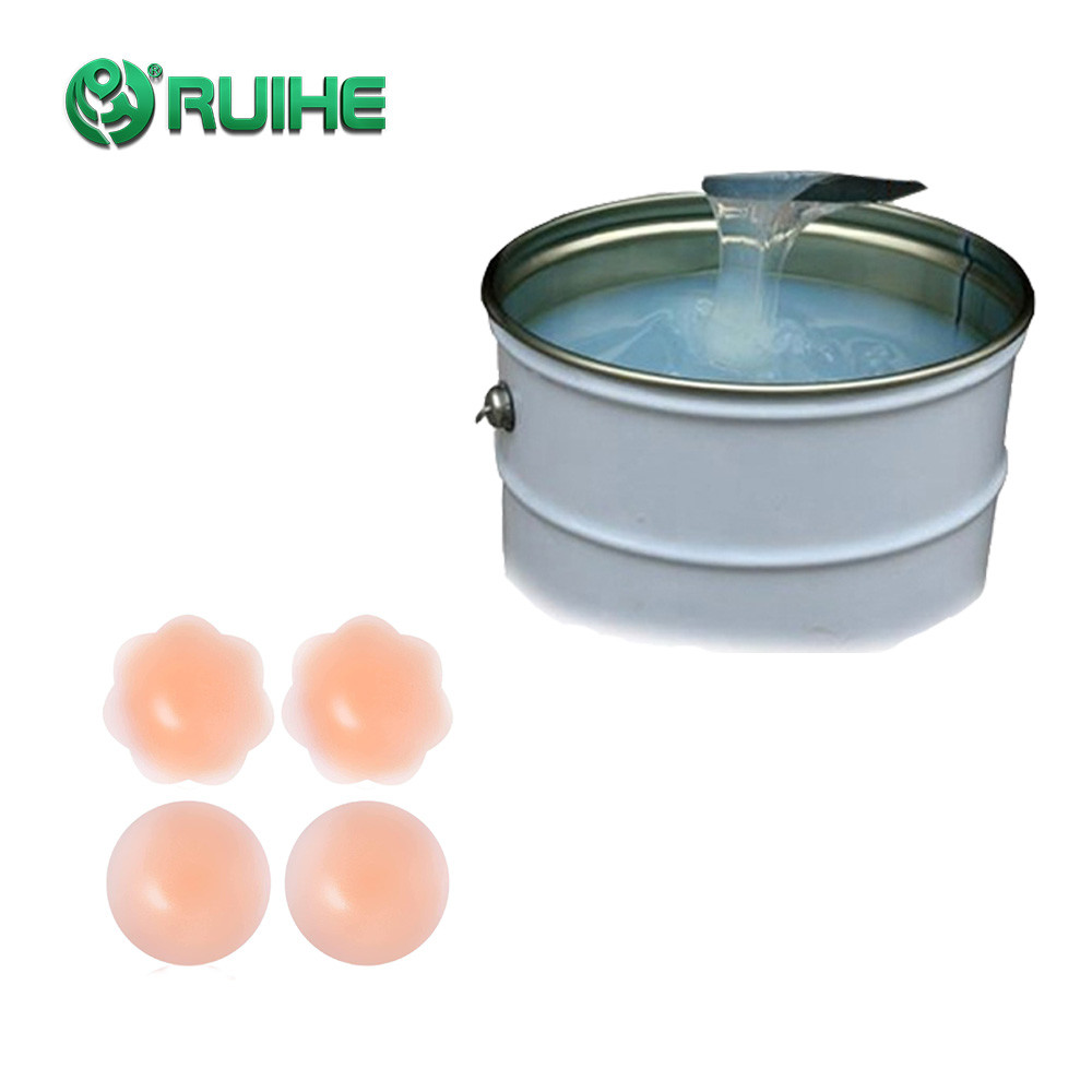 Factory Two Component Skin Grade Liquid Silicone Adhesion Nipple Pads