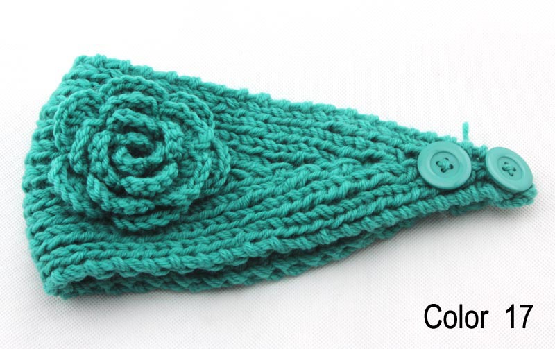 Women knitted headband crochet headband Handmade tenia Mixed quantuty and color
