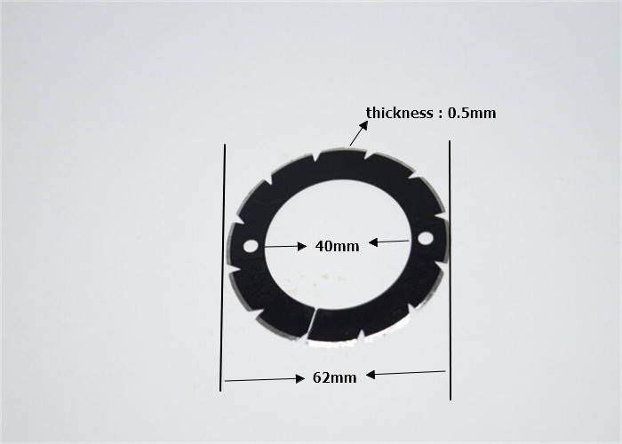 ZD.200-749-01-00 Stahl Folding Machine Spare Parts Blade Perforating 62*40*0.5mm